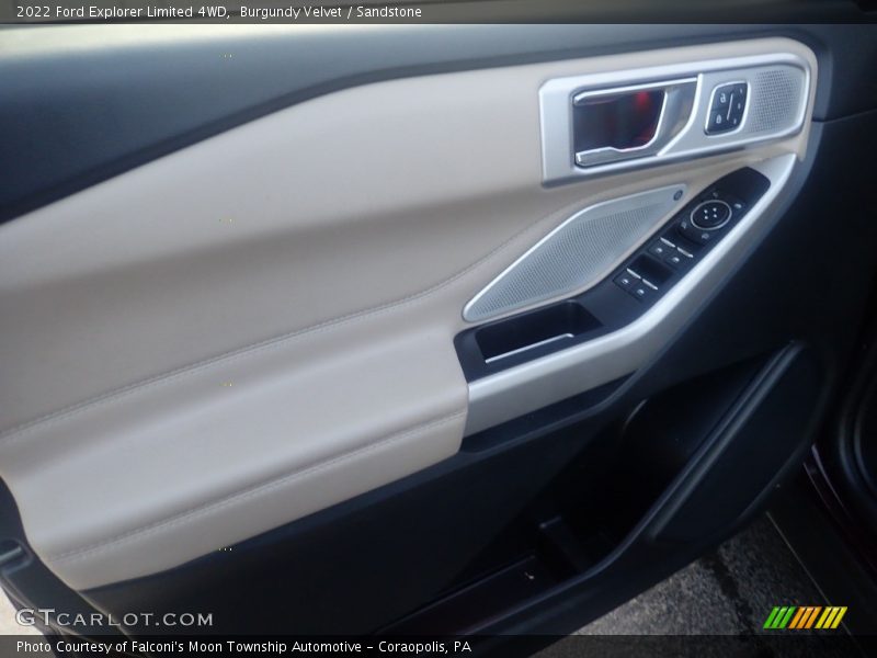 Burgundy Velvet / Sandstone 2022 Ford Explorer Limited 4WD