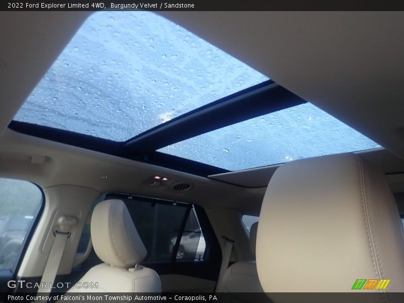 Burgundy Velvet / Sandstone 2022 Ford Explorer Limited 4WD