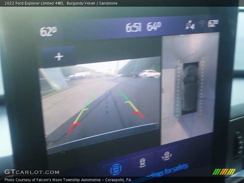 Burgundy Velvet / Sandstone 2022 Ford Explorer Limited 4WD