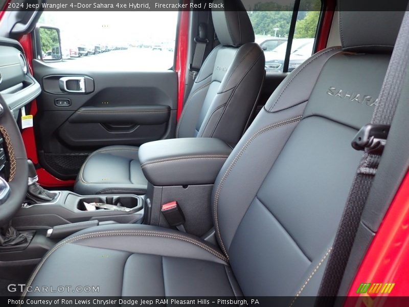 Front Seat of 2024 Wrangler 4-Door Sahara 4xe Hybrid