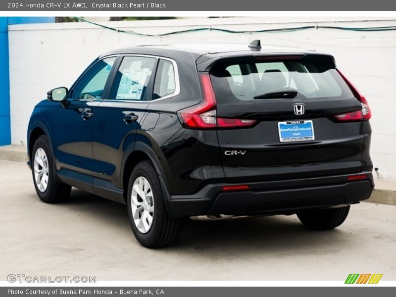 Crystal Black Pearl / Black 2024 Honda CR-V LX AWD