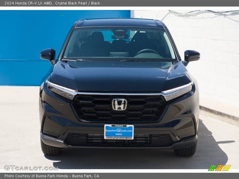 Crystal Black Pearl / Black 2024 Honda CR-V LX AWD