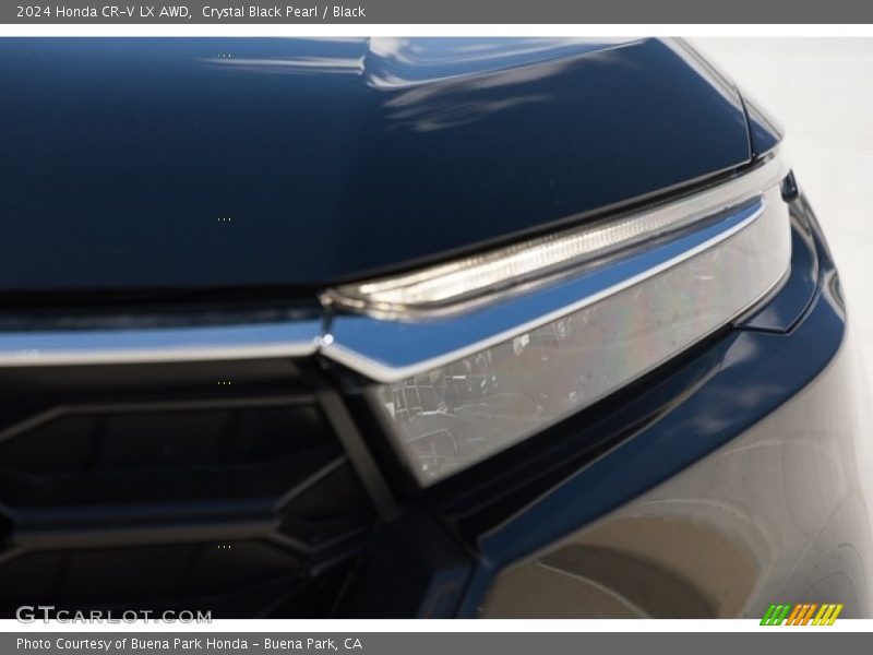 Crystal Black Pearl / Black 2024 Honda CR-V LX AWD