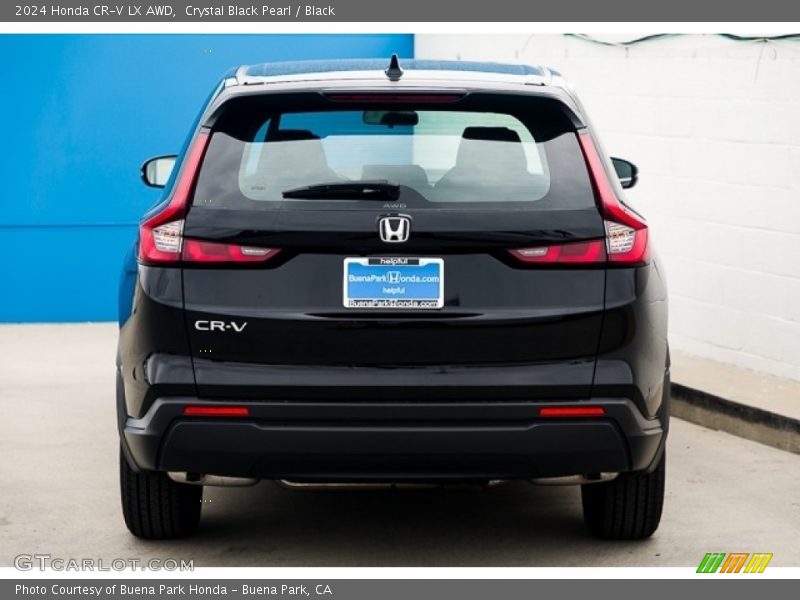 Crystal Black Pearl / Black 2024 Honda CR-V LX AWD