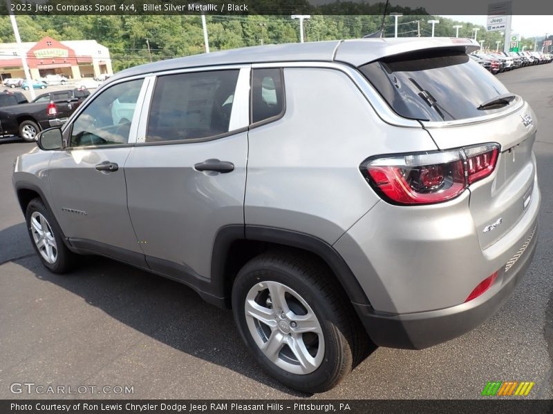 Billet Silver Metallic / Black 2023 Jeep Compass Sport 4x4