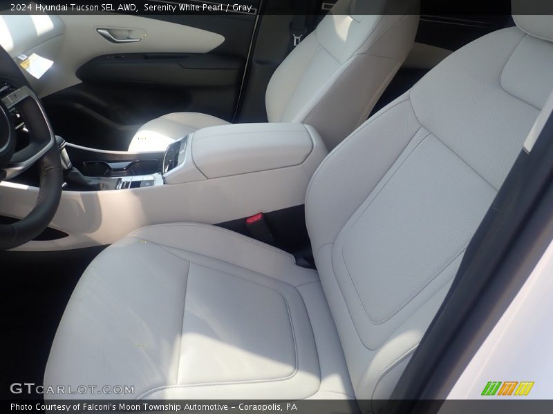 Front Seat of 2024 Tucson SEL AWD