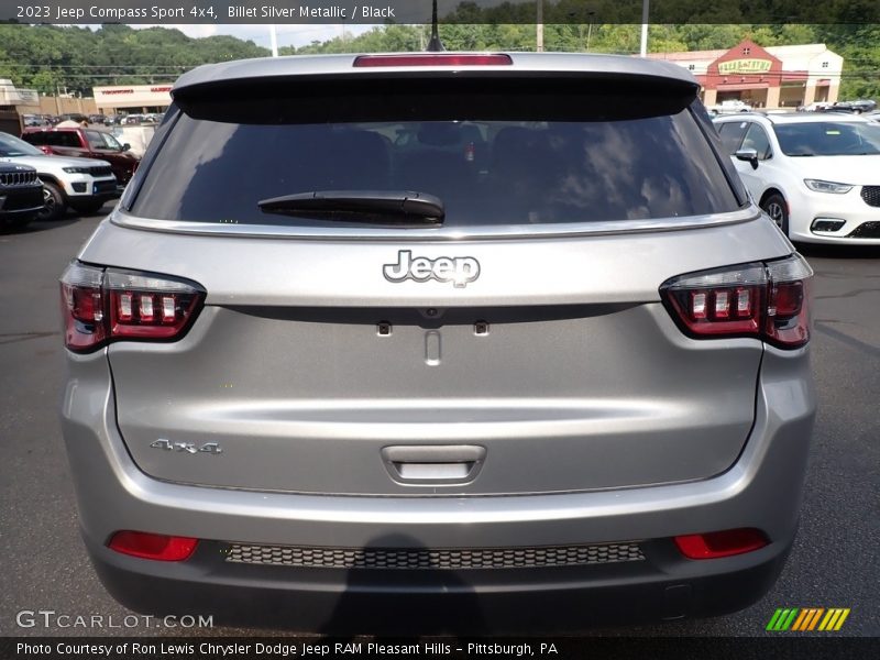 Billet Silver Metallic / Black 2023 Jeep Compass Sport 4x4