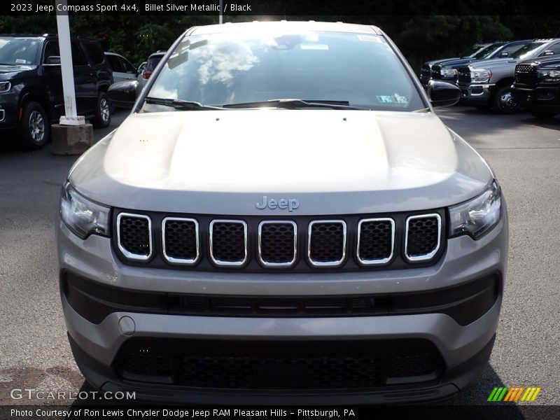 Billet Silver Metallic / Black 2023 Jeep Compass Sport 4x4