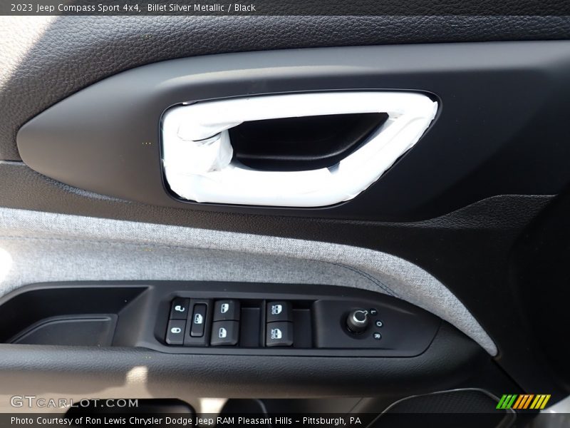 Billet Silver Metallic / Black 2023 Jeep Compass Sport 4x4
