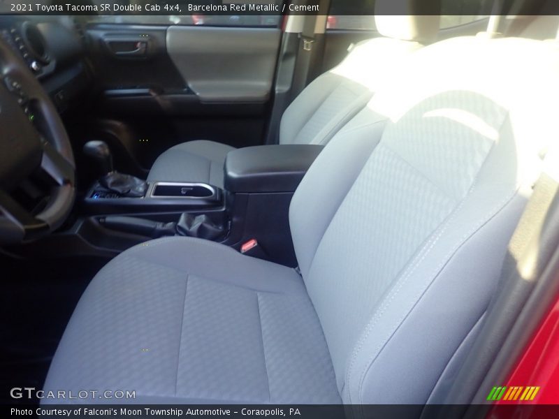 Barcelona Red Metallic / Cement 2021 Toyota Tacoma SR Double Cab 4x4