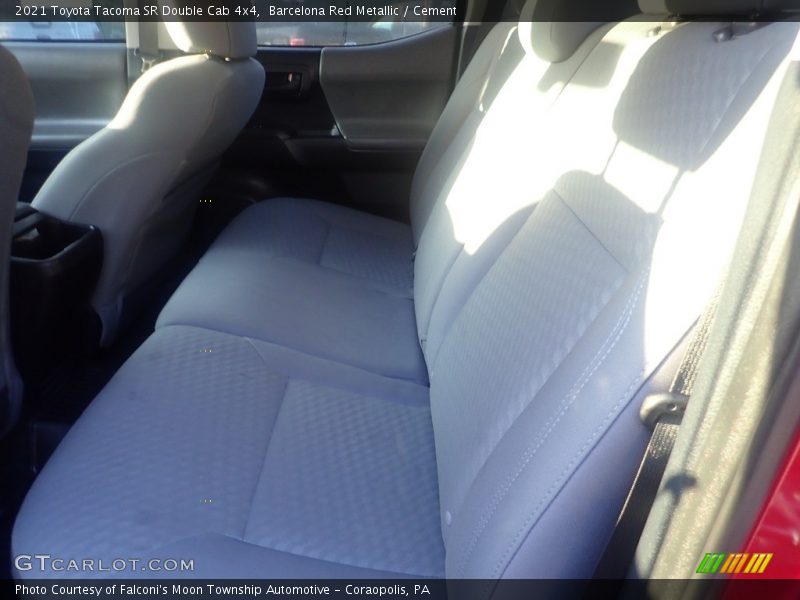 Barcelona Red Metallic / Cement 2021 Toyota Tacoma SR Double Cab 4x4