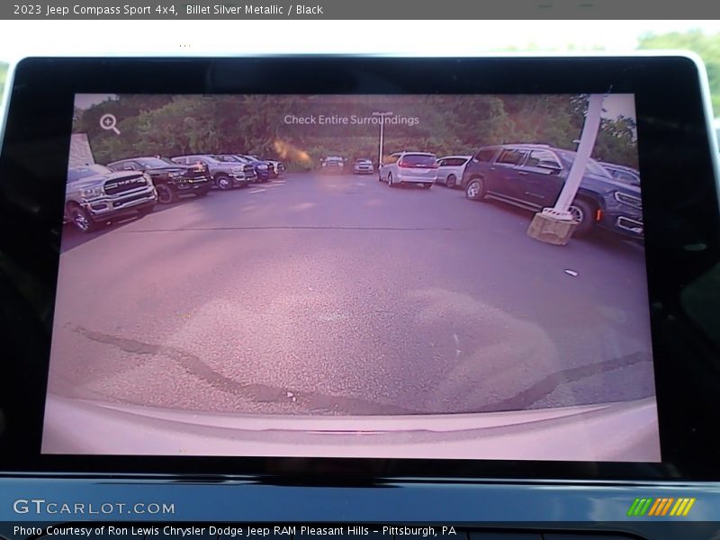 Billet Silver Metallic / Black 2023 Jeep Compass Sport 4x4