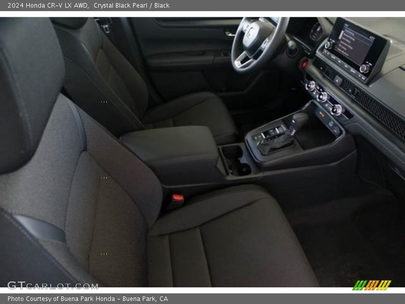 Crystal Black Pearl / Black 2024 Honda CR-V LX AWD