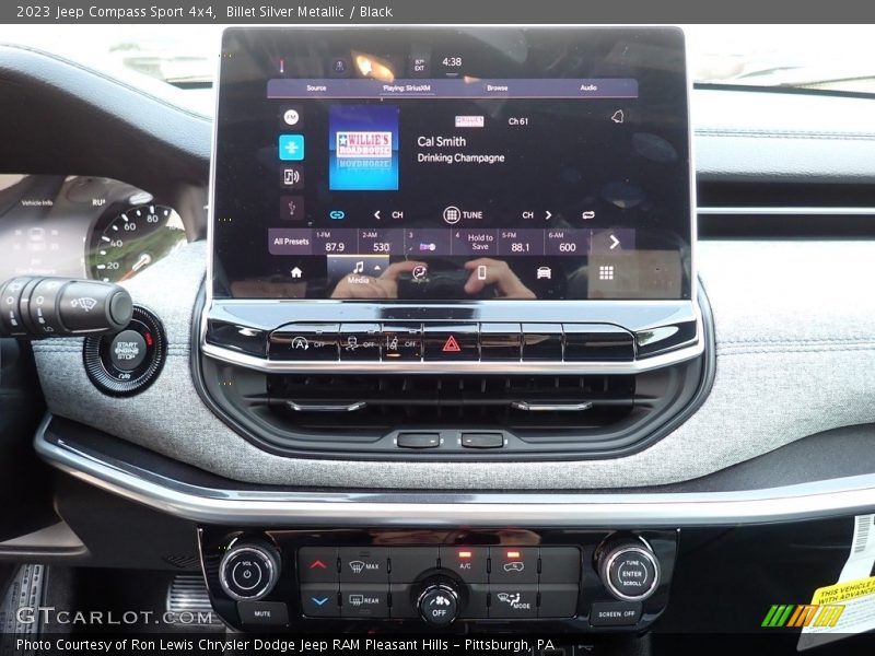 Billet Silver Metallic / Black 2023 Jeep Compass Sport 4x4