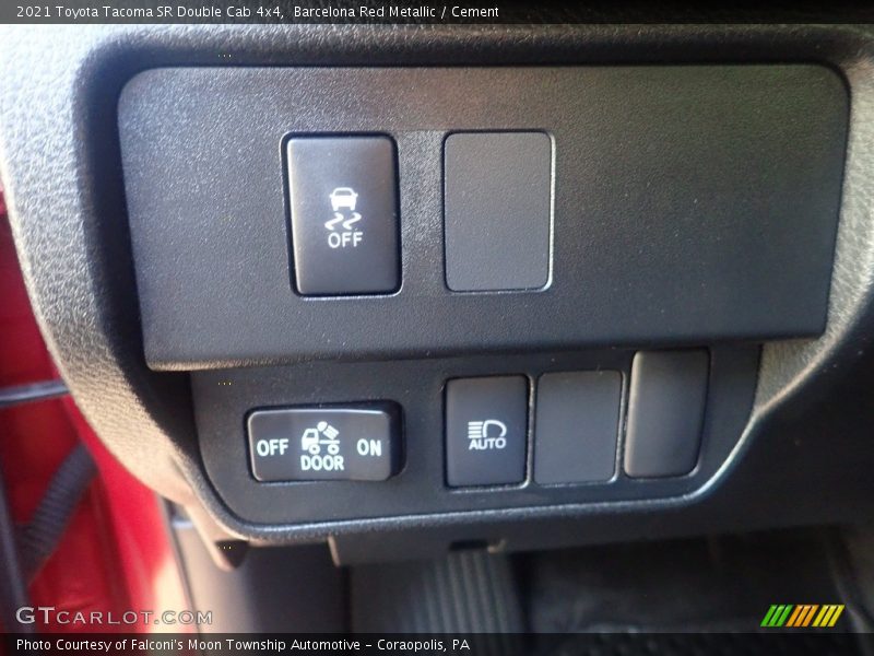 Barcelona Red Metallic / Cement 2021 Toyota Tacoma SR Double Cab 4x4