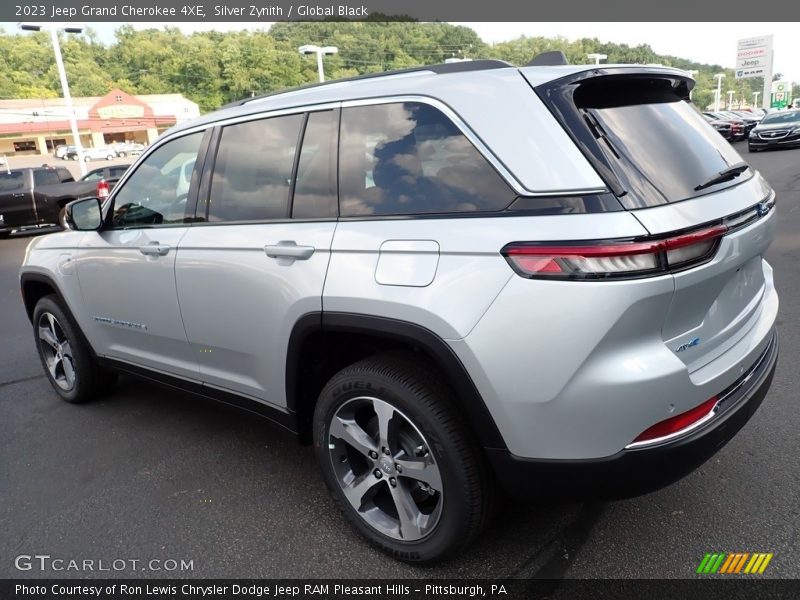 Silver Zynith / Global Black 2023 Jeep Grand Cherokee 4XE