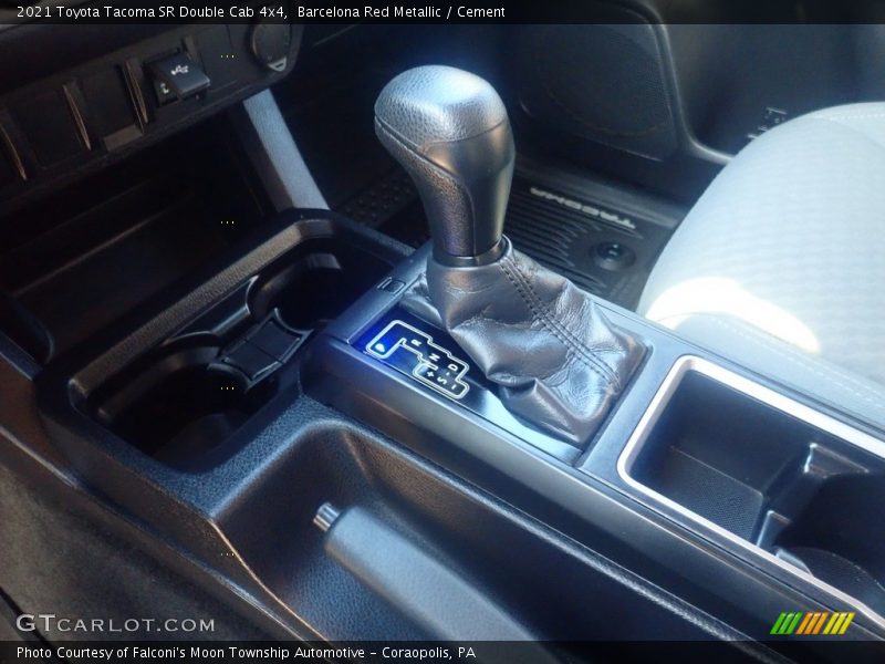 Barcelona Red Metallic / Cement 2021 Toyota Tacoma SR Double Cab 4x4