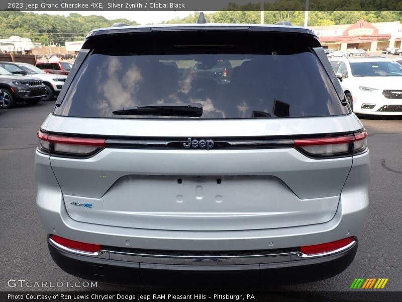 Silver Zynith / Global Black 2023 Jeep Grand Cherokee 4XE