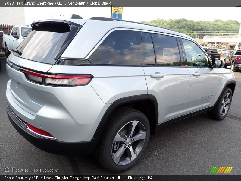 Silver Zynith / Global Black 2023 Jeep Grand Cherokee 4XE