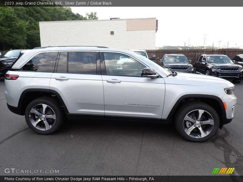 Silver Zynith / Global Black 2023 Jeep Grand Cherokee 4XE