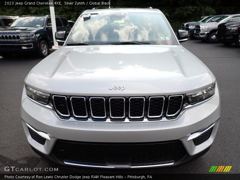 Silver Zynith / Global Black 2023 Jeep Grand Cherokee 4XE