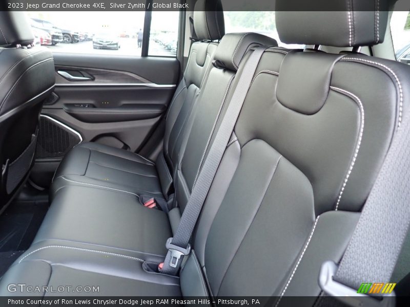 Rear Seat of 2023 Grand Cherokee 4XE