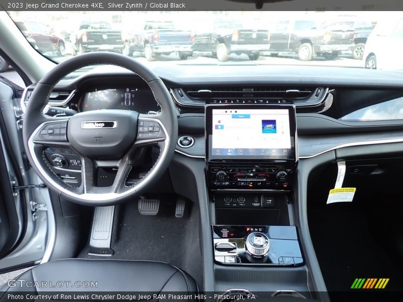 Dashboard of 2023 Grand Cherokee 4XE