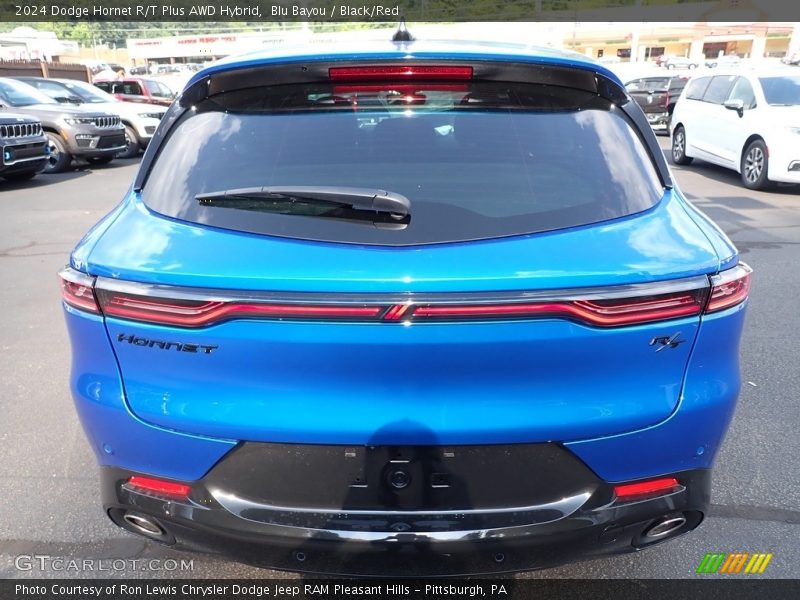 Exhaust of 2024 Hornet R/T Plus AWD Hybrid