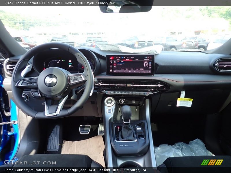  2024 Hornet R/T Plus AWD Hybrid Black/Red Interior