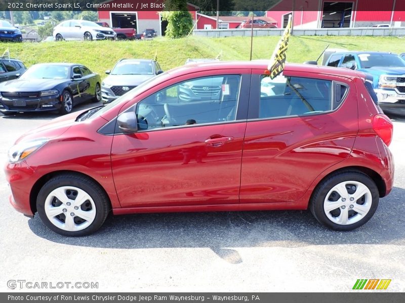  2022 Spark LS Crimson Metallic