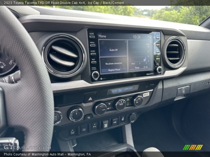 Ice Cap / Black/Cement 2023 Toyota Tacoma TRD Off Road Double Cab 4x4