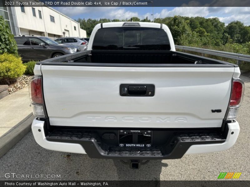 Ice Cap / Black/Cement 2023 Toyota Tacoma TRD Off Road Double Cab 4x4