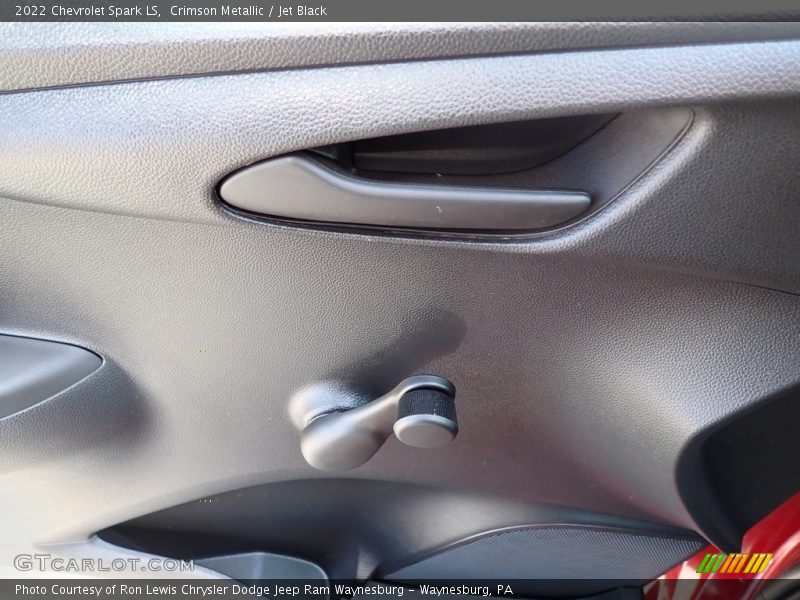 Crimson Metallic / Jet Black 2022 Chevrolet Spark LS