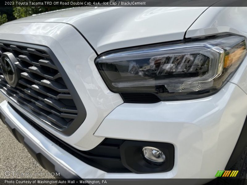 Ice Cap / Black/Cement 2023 Toyota Tacoma TRD Off Road Double Cab 4x4