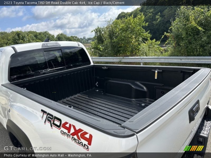 Ice Cap / Black/Cement 2023 Toyota Tacoma TRD Off Road Double Cab 4x4