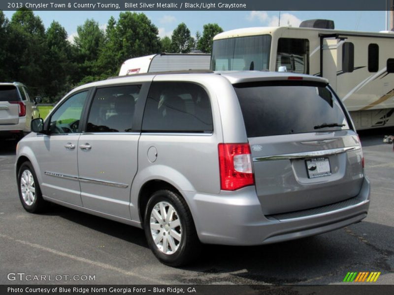 Billet Silver Metallic / Black/Light Graystone 2013 Chrysler Town & Country Touring