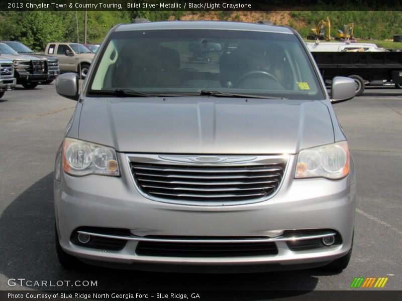 Billet Silver Metallic / Black/Light Graystone 2013 Chrysler Town & Country Touring