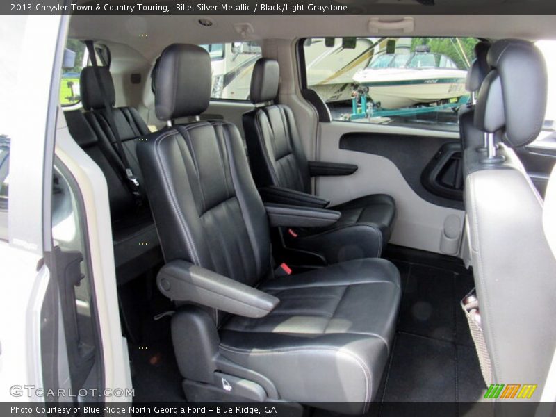 Rear Seat of 2013 Town & Country Touring