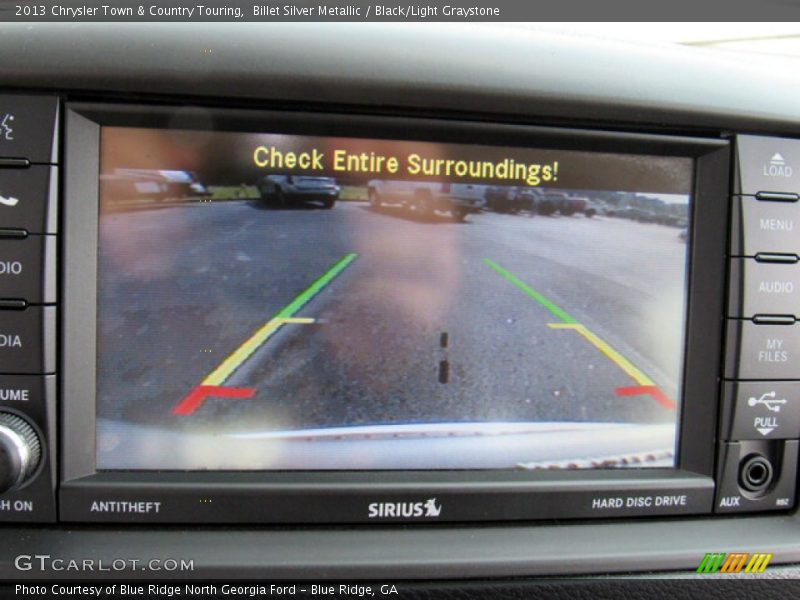 Billet Silver Metallic / Black/Light Graystone 2013 Chrysler Town & Country Touring