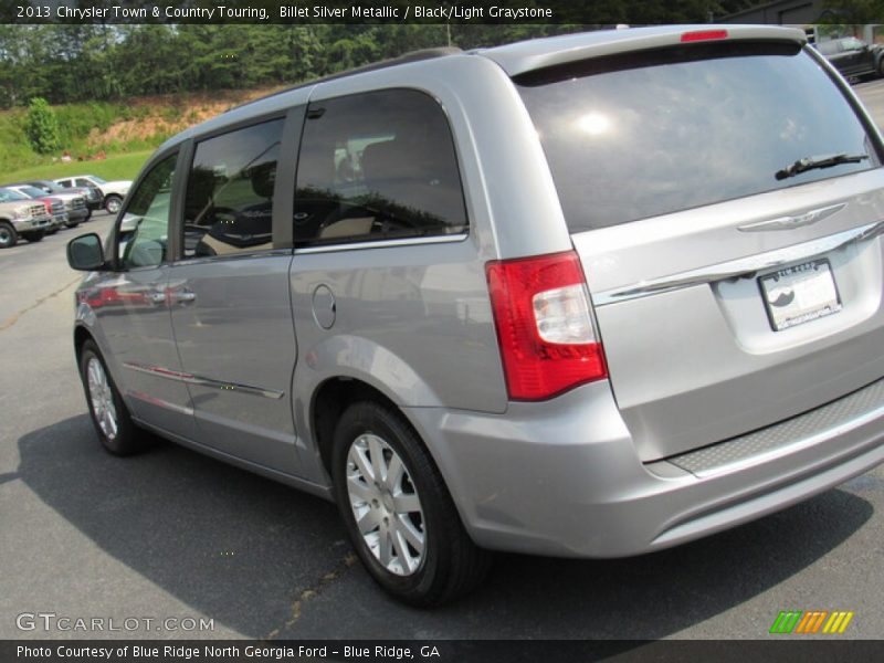 Billet Silver Metallic / Black/Light Graystone 2013 Chrysler Town & Country Touring