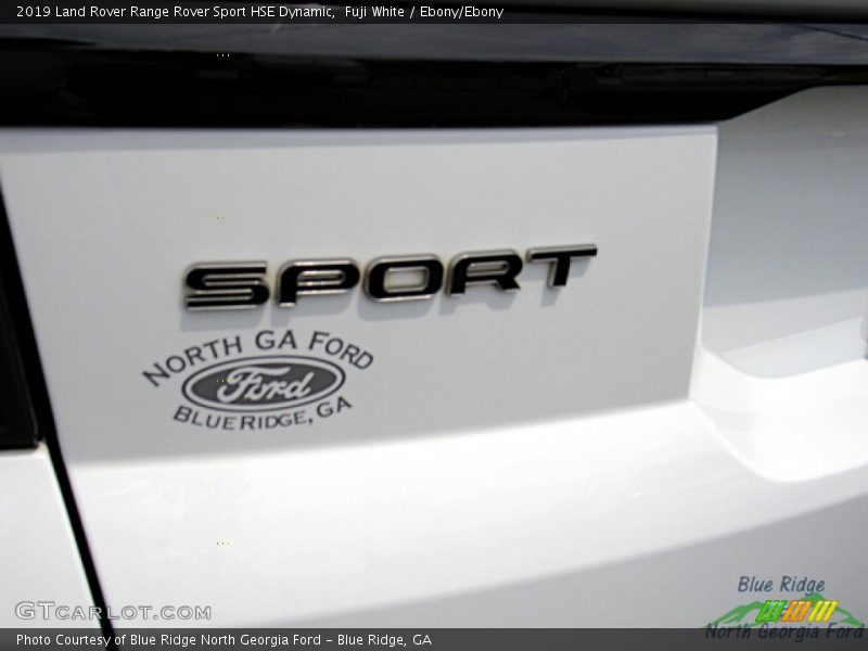 Fuji White / Ebony/Ebony 2019 Land Rover Range Rover Sport HSE Dynamic
