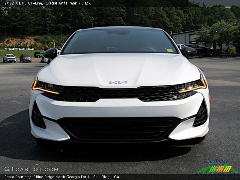 Glacial White Pearl / Black 2022 Kia K5 GT-Line