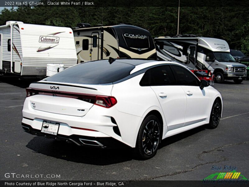 Glacial White Pearl / Black 2022 Kia K5 GT-Line