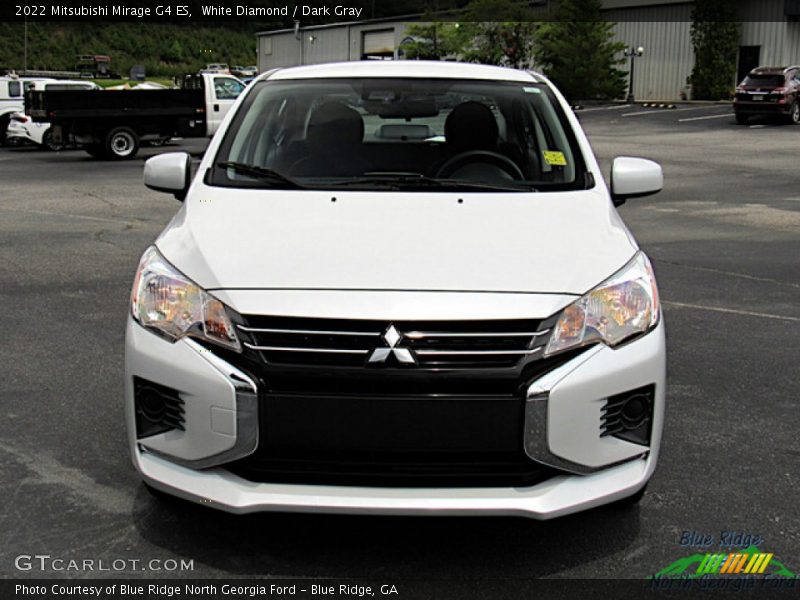 White Diamond / Dark Gray 2022 Mitsubishi Mirage G4 ES