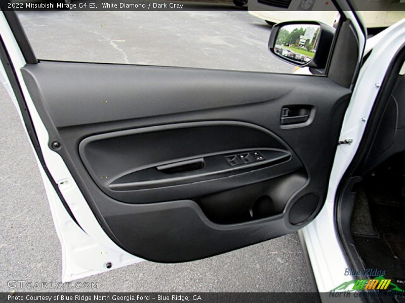 White Diamond / Dark Gray 2022 Mitsubishi Mirage G4 ES
