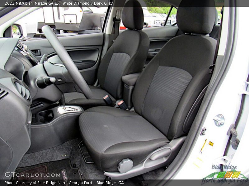 White Diamond / Dark Gray 2022 Mitsubishi Mirage G4 ES