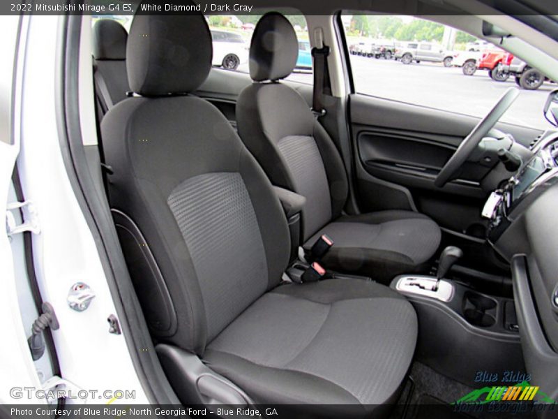 White Diamond / Dark Gray 2022 Mitsubishi Mirage G4 ES