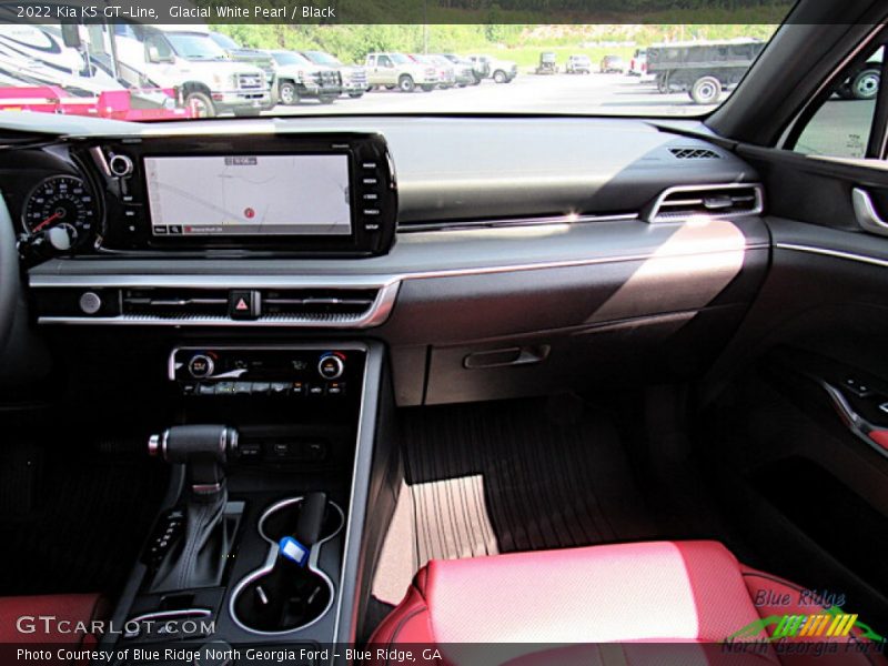 Glacial White Pearl / Black 2022 Kia K5 GT-Line