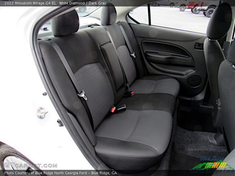 White Diamond / Dark Gray 2022 Mitsubishi Mirage G4 ES