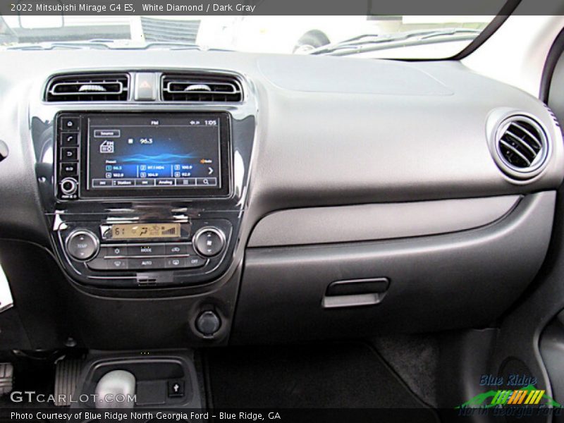 White Diamond / Dark Gray 2022 Mitsubishi Mirage G4 ES